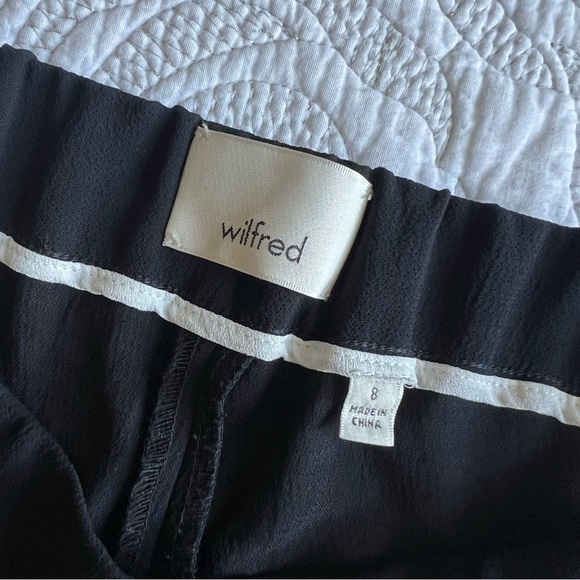 ARITZIA - Wilfred - Darontal Cropped Pant - Black - Picture 8 of 14